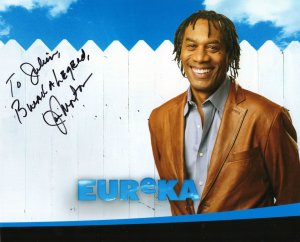 Joe Morton Eureka Large 10x8 In Person Hand Signed Photo