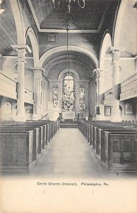 Christ Church, Interior Philadelphia, Pennsylvania PA s 