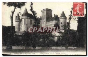 Surroundings Old Postcard Angouleme Rochefoucauld Chateau