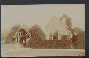 Sussex Postcard - Rottingdean Church       T3718