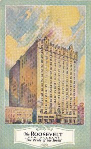 Postcard The Roosevelt Hotel New Orleans LA