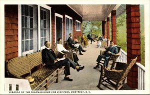 PC Veranda of the Chapman Home for Ministers in Montreat, North Carolina~136295