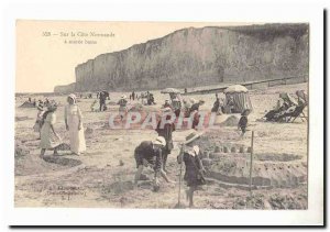 Surroundings salvetat Old Postcard The jump Vésoles A stopover in rock Tremb...