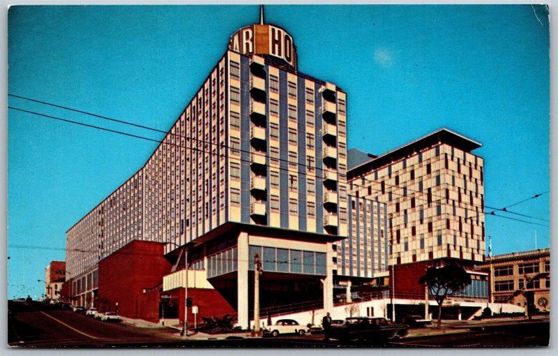 Vtg San Francisco California CA Jack Tar Hotel 1960s View Postcard