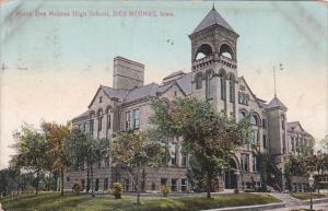 Iowa Des Moines North Des Moines High School 1910