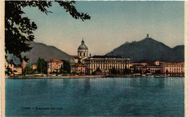 CPA Como Panorama dal logó. ITALY (396342)