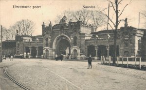 Netherlands Utrechtse Poort Naarden Vintage Postcard 03.58