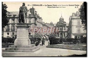 Old Postcard Versailles Hoche Square and the Statue of General Hoche Hoche Ge...