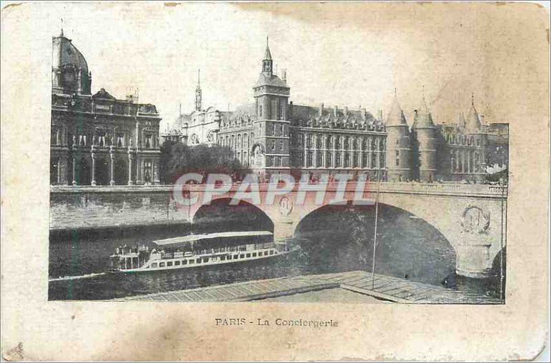 Postcard Old Paris La Conciergerie