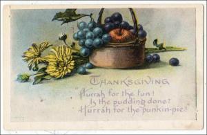 Thanksgiving, Basket of Fruit