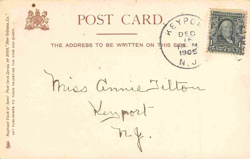 Cabildo New Orleans Louisiana 1905 Tuck postcard