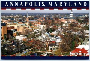 Postcard - Downtown state capital - Annapolis, Maryland