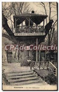 Postcard Old Robinson Le Gros chestnut