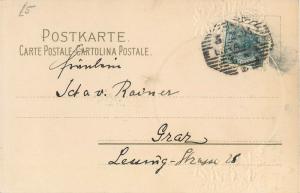 Art Nouveau jewish origin Russian pianist composer Anton Rubinstein postcard