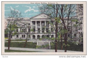 State Library Building, Richmond, Virginia, 10-20s