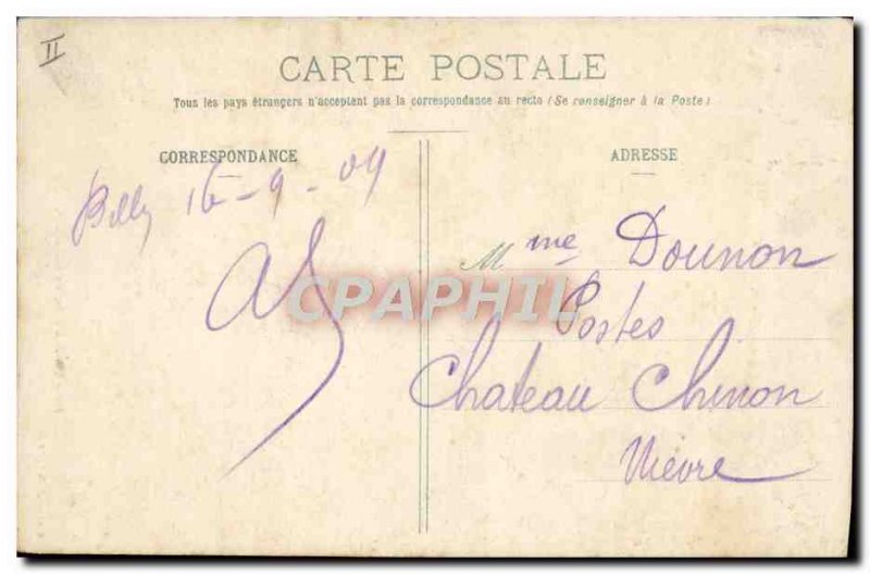 Postcard Old Prison Gate Billy castle dungeon