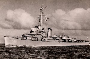 Hr. Ms. De Fregat De Zeeuw Marine Vintage RPPC 09.85