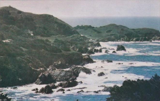 Ocean View from Honeymoon Cottage At Highlands Inn Carmel California