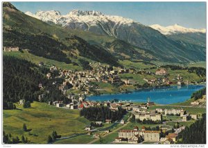St. Moritz-Bad und Dorf 1800 m., Grisons, Switzerland, 50-70s