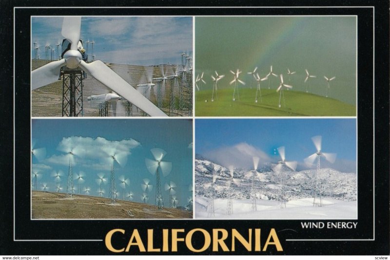 TEHACHAPI, California , 1970-90s ; Wind Energy