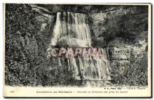 Old Postcard Excursion Hedgehog Cascade Range Trail view taken