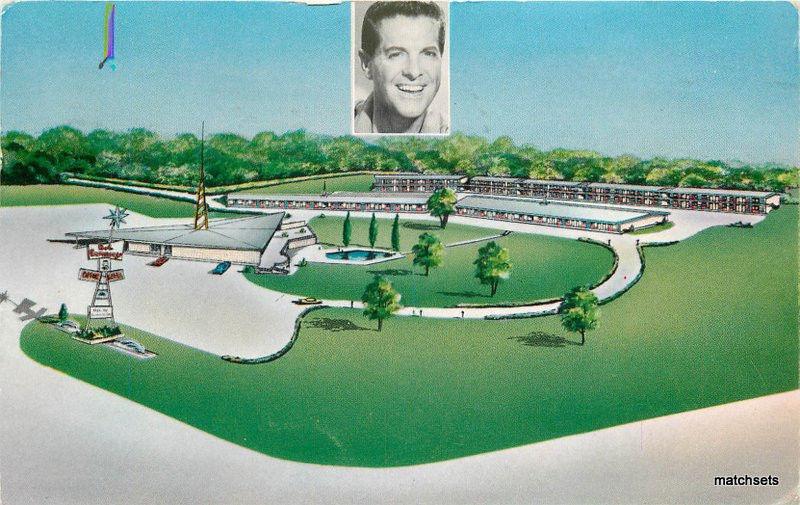 1962 JOPLIN MISSOURI Bob Cummings Inc Motor Hotel MWM postcard 753