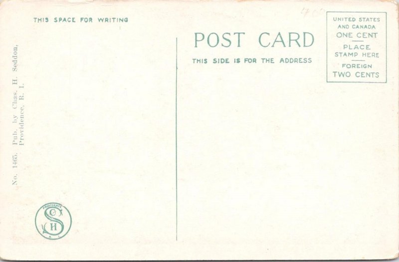 Providence, RI Rhode Island  STATE PIER  ca1920's Vintage Postcard