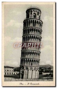Old Postcard Italy italia Pisa It campanile