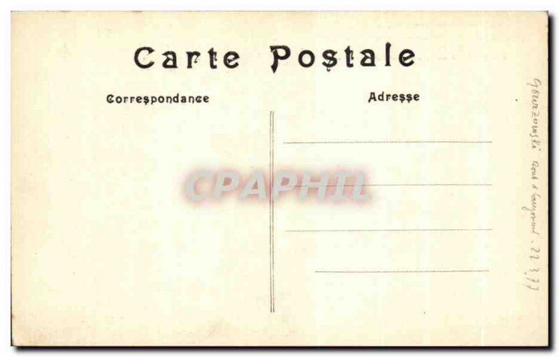 Old Postcard Paris Pantheon