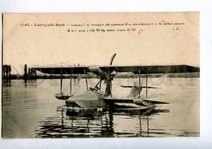 205324 FRANCE AVIATION hydroplane Borel Hauser #1782 old