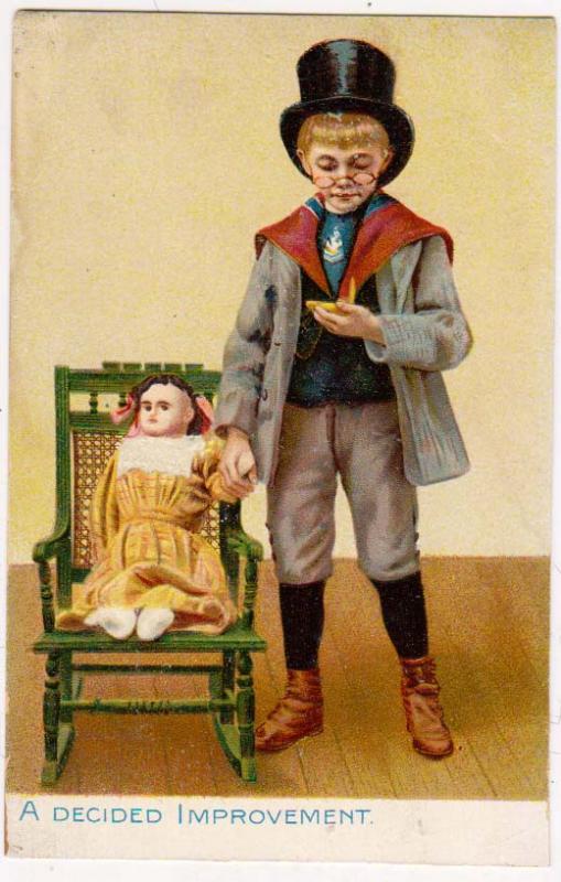 A Decided Improvement, Boy with a Doll, Tuck's