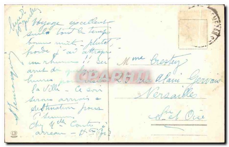 Old Postcard Toulouse Central Allee du Jardin des Plantes
