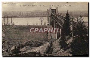 Old Postcard Cubzac the Bridges Viadues and the Pont Du Chemin de Fer