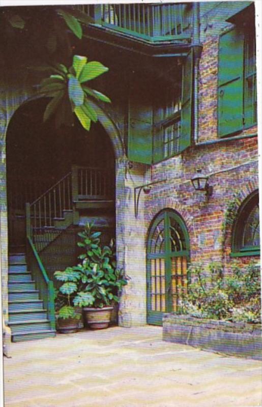 Louisiana New Orleans Brulator Courtyard 520 Royal Street