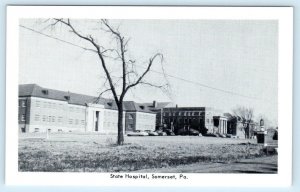SOMERSET, Pennsylvania PA ~ STATE HOSPITAL Asylum ca1950s Mental Health Postcard