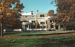 Vintage Postcard Hudson Valley House Franklin Roosevelt Birthplace Hyde Park NY