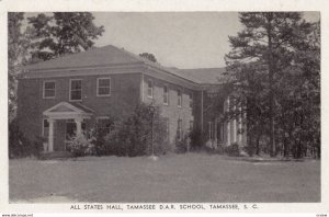 TAMASSEE , South Carolina , 1910-30s ; All States Hall