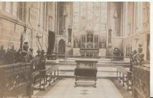Derbyshire Postcard - Tideswell Church - The Cathedral Altar - TZ7119
