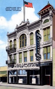 Denver, Colorado - Oddfellows Hall - Union Lodge #1 &  LeMoine's Restaurant