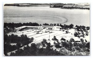 Lake Murray State Park Ardmore Okla. Oklahoma Aerial View Postcard Resort Lodge