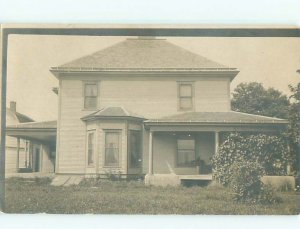 Old rppc BUILDING SCENE Architecture Postcard AB0993