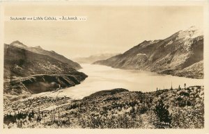 RPPC Postcard; Skagway & Lynn Canal AK, E. Andrews A106 Unposted
