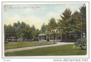 Cafe and Lawn, Whalom Park, Massachusetts,00-10s