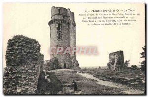 Montlhery Postcard Old Tower