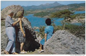 CURACAO, 1940-1960´s; Lookout Point, Santa Martha Bay, View Of St. Christoff...