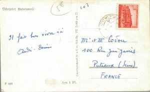 Hungary Üdvözlet Balatonról RPPC 06.28