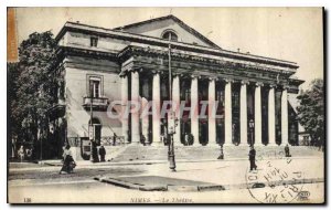 Postcard The Old Nimes Theater
