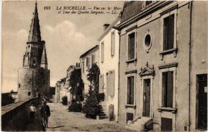 CPA La ROCHELLE - Vue sur les Murs et Tour des Quatre Sergents (480617)