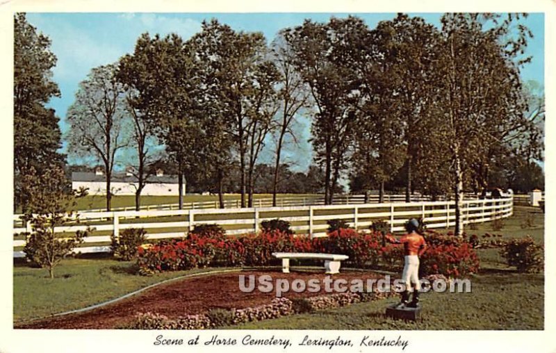 Horse Cemetery - Lexington, Kentucky KY  