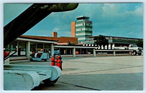 WICHITA, Kansas KS ~ Terminal MUNICIPAL AIRPORT Control Tower c1960s  Postcard